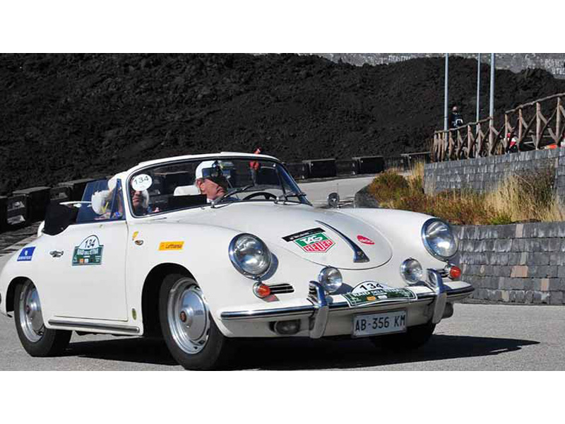Автопробег Raid dell'Etna Porsche Tribute, Италия
